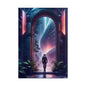 Sci-Fi Space Adventure - Explore a Futuristic City Wall Art