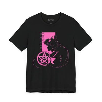 Sailor Moon Minimalist T-Shirt – Subtle and Stylish Anime-Inspired Design