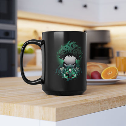 Izuku Midoriya Minimalist Mug - Inspiring My Hero Academia Design