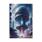 Futuristic Alien Planet Poster - Explore a Distant World