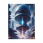 Futuristic Alien Planet Poster - Explore a Distant World