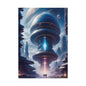Futuristic Alien Planet Poster - Explore a Distant World