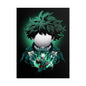 Deku Minimalist - Heroic My Hero Academia Wall Art