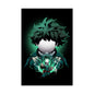Deku Minimalist - Heroic My Hero Academia Wall Art