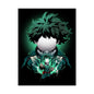 Deku Minimalist - Heroic My Hero Academia Wall Art