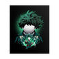 Deku Minimalist - Heroic My Hero Academia Wall Art