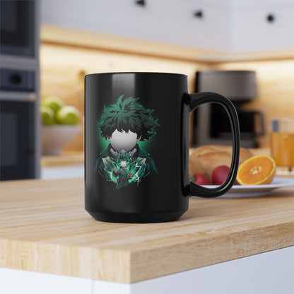 Izuku Midoriya Minimalist Mug - Inspiring My Hero Academia Design