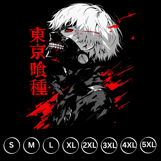 Tokyo Ghoul T-Shirt – Kaneki Ken in Striking Ghoul Form