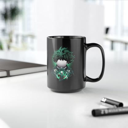Izuku Midoriya Minimalist Mug - Inspiring My Hero Academia Design