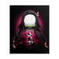 Nezuko Kamado Minimalist - Elegant Demon Slayer Wall Art