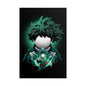 Deku Minimalist - Heroic My Hero Academia Wall Art